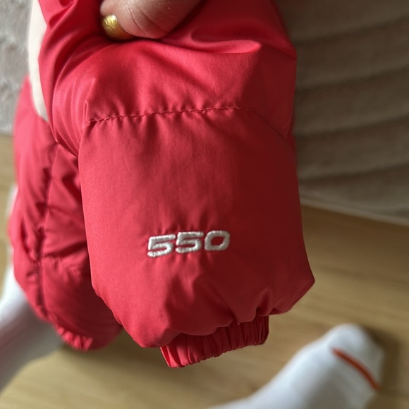 Well cared for pink toddler down filled the north face jacket - Picture 5 of 5
